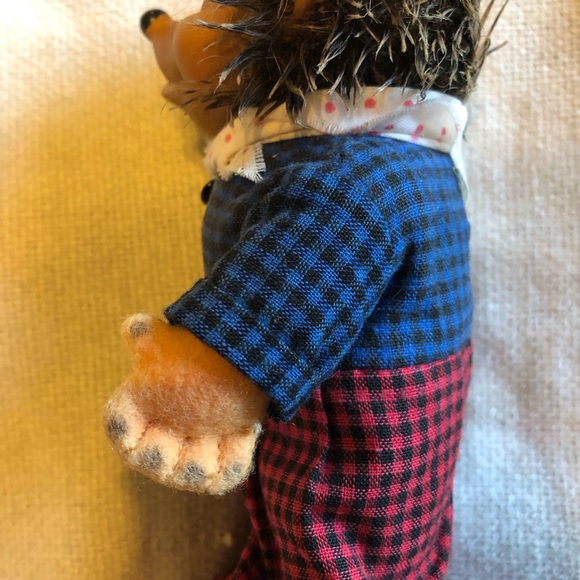 Vintage 50s Steiff Hedgehog 7” - Picture 6 of 10